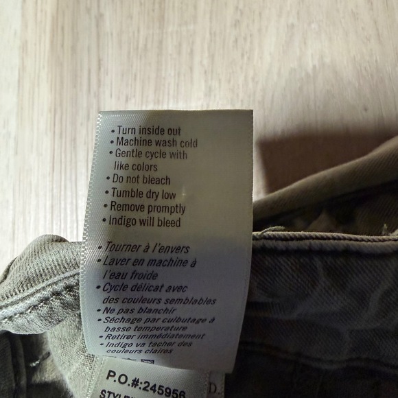 Paige Wide Leg Pants Womens 28 Green Lyocell Drawstring Relaxed Casual Trousers - Picture 7 of 13